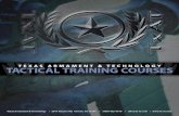 TxA ACTIC TRAINING - Texas Armament – & Technology ACTIC TRAINING Course Nmrmob ... • Fundamentals of Marksmanship • Personal gear and load-out ... NOTE: This is a Tactical Pistol