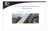 First Impressions Report - Home - Owens Community … impressions and customer services to internal and external customers through a comprehensive and continuous system of obtaining