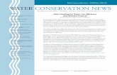 WATER CONSERVATION NEWS Conservation News – Fall/Winter 2004-05 1 Department of Water Resources • Office of Water Use Efficiency WATER CONSERVATION NEWS