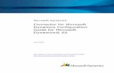 Connector for Microsoft Dynamics Configuration …download.microsoft.com/.../MSDynConnectorAXconfig.pdf3 CONNECTOR FOR MICROSOFT DYNAMICS CONFIGURATION GUIDE FOR MICROSOFT DYNAMICS®