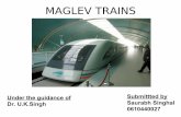 Maglev Trains - Latest Seminar Topics for Engineering CS ... · MAGLEV TRAINS Under the guidance of Dr. U.K.Singh Submittted by Saurabh Singhal 0610440027