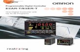 E5AR-T/E5ER-T Programmable Digital Controller - Omron · Coordinated operation for up to four channels Coordinated operation for up to four channels ... E5AR-T/E5ER-T Programmable