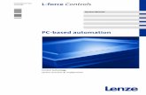 System Manual Control technology (PC-based)download.lenze.com/TD/Controls__PC-based Control technology__v… · 4.2.3 PROFIBUS master ... systems with built-in contro llers must be