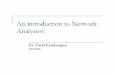 an introduction to network analyzers new - Sonoma … introduction to Network Analyzers Dr. Farid Farahmand 9/15/2016 Network Analysis and Sniffing ! Process of capturing, decoding,