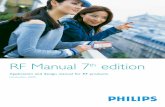 PS 7th RF Manual - NXP Semiconductors | Automotive ... RF Manual 7th Edition 6 1. Applications, recommended products and application notes Philips RF Applications Philips Application