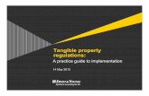 Tangible property regulations - EY · audited financial statement expensing up to ceiling (applied to each regarded entity) ... Safe harbor for certain regulated entities