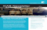ICAS Newsletter · 2017-03-30 · ICAS Newsletter Issue 9 March 2017 Institute for Climate and Atmospheric Science SCHOOL OF EARTH AND ENVIRONMENT INSIDE THIS ISSUE OUTREACH: BE CURIOUS