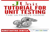 JUnit Tutorialenos.itcollege.ee/~jpoial/allalaadimised/reading/JUnit-Tutorial.pdfJUnit Tutorial v About the Author Konstantina has graduated from the Department of Informatics and