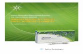 Agilent AdvanceBio Oligonucleotide Columns and ... ADVANCEBIO OLIGONUCLEOTIDE COLUMNS AND OLIGONUCLEOTIDE STANDARDS • Improve reliability of results – high-resolution separations