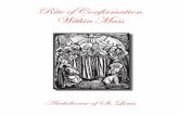Rite of Co nfirmation Within Mass - Archdiocese of St ...archstl.org/files/field-file/Confirmation Program 2011 Final.pdf · Rite of Co nfirmation Within Mass ... papal processions.