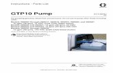 311304J GTP10 Fuel Transfer Pump, Instructions … gpm (38 lpm), 12 VDC (CSA C/US listed motor) Models 260020 and 260021, 10 gpm (38 lpm), 24 VDC Models 260022 and 260023, 12 gpm (45