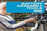 Battery Assembly Tools - Atlas Copco · Introduction – Battery Assembly Tools ... and plenty of power, ... l Reversible battery pack ERGONOMICS – A PLEASURE TO