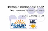 Thérapie hormonale chez les jeunes transgenres - — … Society CPG: Endocrine Treatment of Transsexual Persons (traitement hormonal des personnes transsexuelles) Analogues Gn-Rh