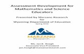 Assessment Development for Mathematics and Development for Mathematics and Science Educators Presented