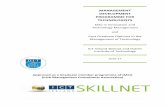 MANAGEMENT DEVELOPMENT PROGRAMME FOR TECHNOLOGISTS · MANAGEMENT DEVELOPMENT PROGRAMME FOR TECHNOLOGISTS ... Management of Technology ICT Ireland Skillnet ... • To utilise the linkages
