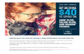 ANNE KLEIN, CALVIN KLEIN, AND DRAGON FRAMES · May 1 through August 31, 2018, your VSP patients* will receive greater value with an extra $40 to spend on Anne Klein, ... * Includes
