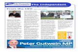The Independent - St Michaels Association Inc. Independent... · Zetten, Bass MP Andrew ... Bridge Road site as part of the National Rental ... The Independent Facilities - Update