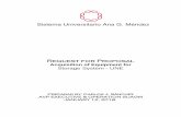 Request for Proposal - Sistema Universitario Ana G. … CHAPTER 1 ADMINISTRATIVE PROCEDURES AND PROCUREMENT PROCESS 1.1 Purpose of Request for Proposal The purpose of this Request