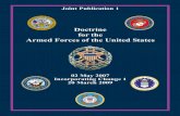 JP 1, Doctrine for the Armed Forces of the United States, … · Doctrine for the Armed Forces of the United States ... of other government agencies. ... The Armed Forces of the United