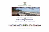 TECHNICAL MEMORANDUM ON - Central Water …cwc.gov.in/CPDAC-Website/Guideline/CWPRS -Technical Memoranda.… · government of india ministry of water resources technical memorandum