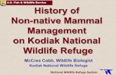 History of Non-native Mammal Management on Kodiak National ... · U.S. Fish & Wildlife Service National Wildlife Refuge System History of Non-native Mammal Management on Kodiak National