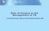 Role of Surgery in the Management of TB - Rutgers …globaltb.njms.rutgers.edu/downloads/courses/2011/Role of...Role of Surgery in MDR-TB • Adjunctive strategy to medical management