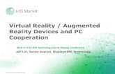virtual Reality / Augmented Reality Devices And Pc - Markit .Virtual Reality / Augmented Reality