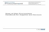 State of Ohio Procurement Handbook for Supplies …das.ohio.gov/Portals/0/DASDivisions/EqualOpportunity/pdf/MBEEDGE...State of Ohio Procurement Handbook for Supplies and ... want accountability