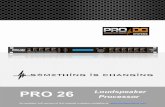 DE USO PRO 26.pdf · Using a toroidal transformer tor clean power supply rails, 64-bit digital processing along with the most remarkable converters available, ...
