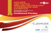 IADC/SPE ASIA PACIFIC DRILLING TECHNOLOGY … event for drilling and well technology professionals. The event provides the opportunity for operators, suppliers, ... issues facing the