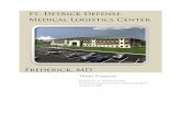 Ft. Detrick Defense Medical Logistics Center. Detrick Defense Medical Logistics Center Mechanical Systems Existing Conditions Report December 14, 2007 Domenica Ferraro | Mechanical