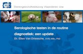 Serologische testen in de routine diagnostiek: een update · populatie 100% positief voor de geteste ziekte Maat voor vals-negatieve resultaten ... Algemeen principe precipitatie