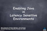 Enabling Java in Latency Sensitive Environments · Enabling Java in Latency Sensitive ... Word Cloud created by Frank Pavageau in his Devoxx FR 2012 presentation ... Enabling Java