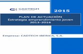 Plan de actuacion CADTECH IBERICA - empleo.gob.es · de formación de Catia v5 para Airbus y subcontratistas. Formadores oficiales de Airbus España y entorno EADS en materia de mecánico,