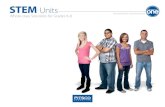 STEM Units · 2014-02-24 · STEM Units Whole-class Solutions for Grades 6-8 one ... STEM Units Science, math, and technology are the building blocks for engineering, ... which is
