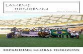 LAURUS HONORUM - The Honors College | PAGE 3 Welcome to the Summer 2014 Laurus Honorum newsletter! As usual, there are a lot of stories and news items in these pages, including an