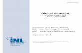 Digital Actuator Technology - Technology Resources : … INL is a U.S. Department of Energy National Laboratory operated by Battelle Energy Alliance INL/EXT-14-33132 Digital Actuator