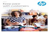 Brochure Keep pace with customers - Hewlett Packard Keep pace with customers ... Not only are your customers always right, ... In order to thrive as well as survive, you need information