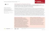 The effect of corporate social responsibility on ... · at assessing the effect of corporate social responsibility ... A self-reported questionnaire ... ticular concern for the welfare