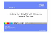 EM (RTC- RDz) with CA Endevor Scenario - denk … (RTC- RDz) with CA Endevor...Rational EM –RDz/RTC with CA Endevor Scenario Overview Keith Allen EM Solution Architect IBM Rational