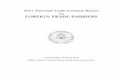2011 National Trade Estimate Report on FOREIGN … · 2014-12-30 · world and from interested stakeholders. ... Table of Contents ... The 2011 National Trade Estimate Report on Foreign