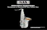 Altissimo Fingerings - R1 Jazz Tenor Sax - ilsaxofono.itilsaxofono.it/dati/overtones/over_tenor.pdf · Altissimo Fingerings Ramoone a Cazzani RI Jazz Tenor Sax Si ringrazia il MODavid