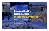 GEOSYNTHETICS ENGINEERING: IN THEORY AND … 54.pdf · GEOSYNTHETICS ENGINEERING: IN THEORY AND PRACTICE ... SLOPE STABILITY OF SIDE LINER ... Slope stability of landfill lining system