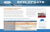 rFM UPDATe - Alaska Seafood · On the hORIzOn The RFM Program is in discussions with new fisheries interested in applying for certification; stay tuned for new announcements and sign