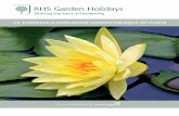 UK, European & Worldwide Garden Holidays 2017 … EUROPEAN & WORLDWIDE GARDEN HOLIDAYS 2017/2018 ... landscapes are at their best or when there is ... European & Worldwide Garden Holidays
