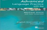 Advanced Language Practice - Wikispaces · 2014-12-16 · Advanced Language Practice with key Michael Vince with Peter Sunderland English Grammar and Vocabulary MACMILLAN