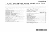 31-00036—01 - Power Software Configuration tool · 2014-09-22 · Power Software Configuration tool POWER SOFTWARE FOR WINDOWS ... store data from the screen