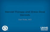 Steroid Therapy and Stress Dose Steroids - SPA · • Perioperative Stress Response ... (11 times normal daily ... Journal of Clinical Endocrinology and Metabolism. 2012;97 ...