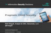Pragmatic Cloud Security - cdn. Mogull_Pragmatic Cloud...Netflix Security Monkey . Review Lock down