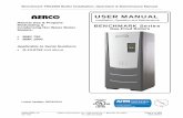 Benchmark 750/1000 Boiler - DuraVent · 2015-07-21 · The information contained in this manual is subject to change without notice from AERCO International, Inc. AERCO makes no warranty